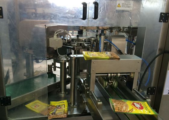 Máquina de embalagem rotativa de saco de 1000 ml 5KW Máquina de embalagem de saco rotativo
