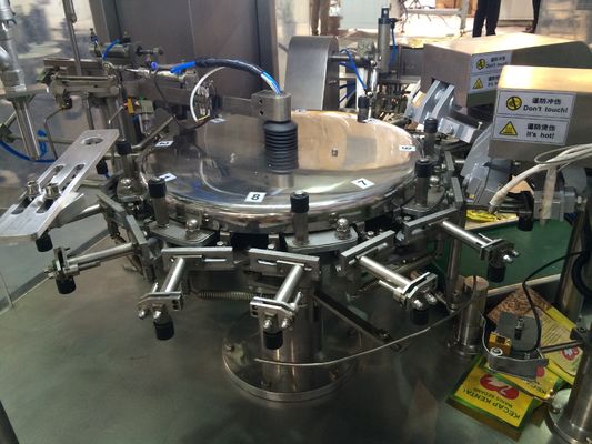 Máquina de embalagem giratória de 2 kW Ss316l Máquina de embalagem de saco vertical