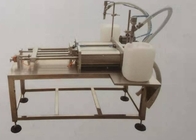 Máquina de enchimento líquida viscoso semi automática de aço inoxidável 950*580*1200 milímetro